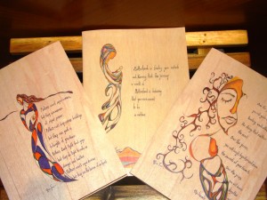 Buy wooden greeting cards