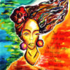 Afrocentric female art
