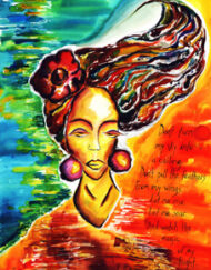 Afrocentric female art
